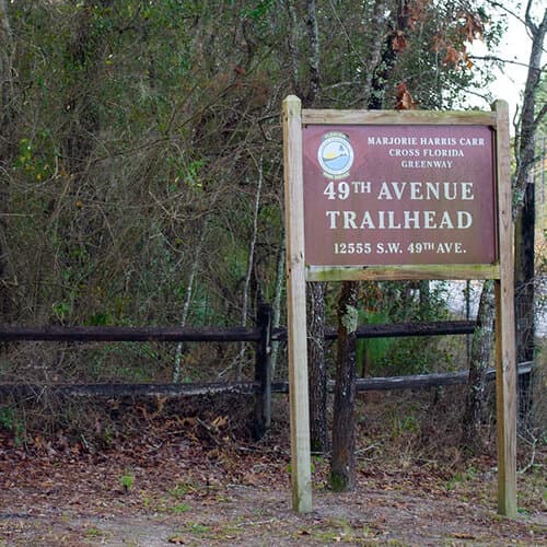 Florida Trail 49th Ave Trailhead